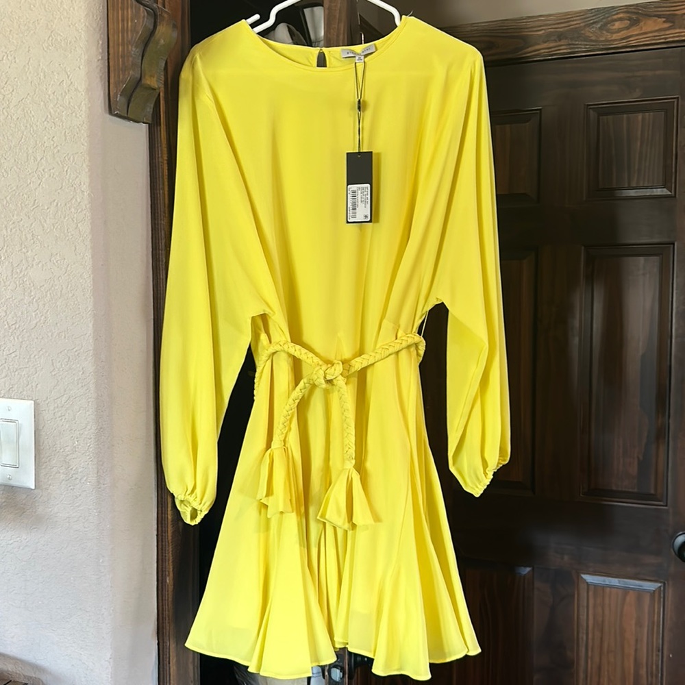 Gianni Bini Yellow Asymmetrical Dress